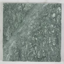 Isha 200 x 200mm Tumbled Green Marble Square Tile